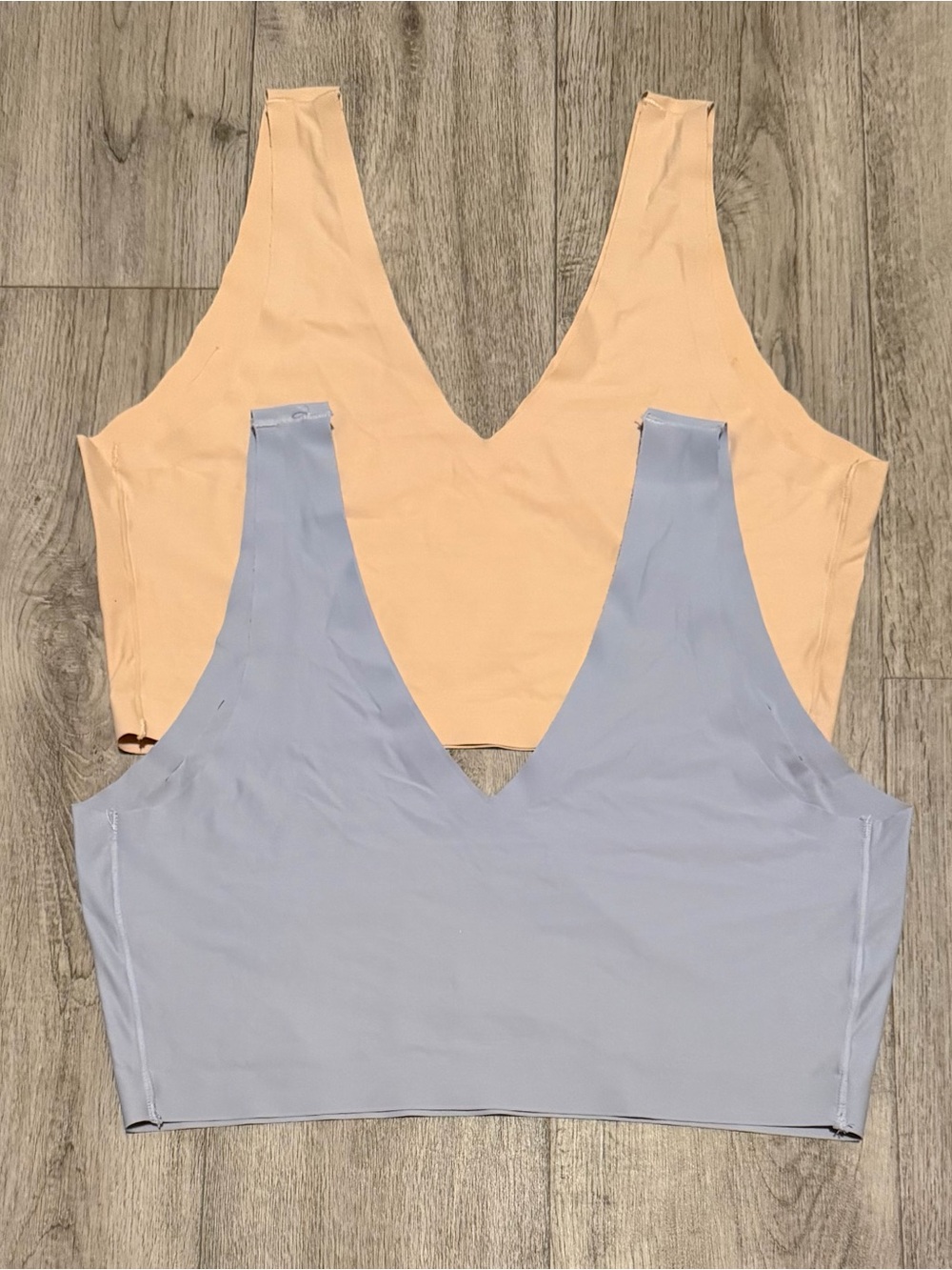 Lot of 2 Nautica Size Large Seamless Bralette Wireless Lounge Comfort Bra - Picture 4 of 6
